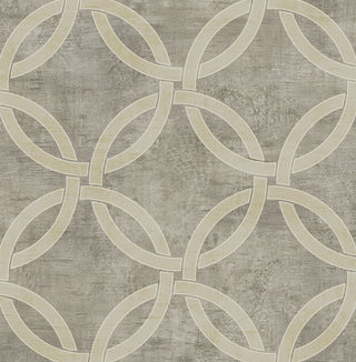 LD80207 Newbury Geometric Unpasted Wallpaper from Seabrook Designs