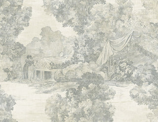 LD81308 Lenox Hill Toile Unpasted Wallpaper from Say Decor