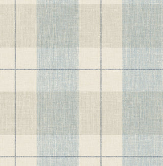 LD81802 Newcastle Plaid Unpasted Wallpaper from Say Decor