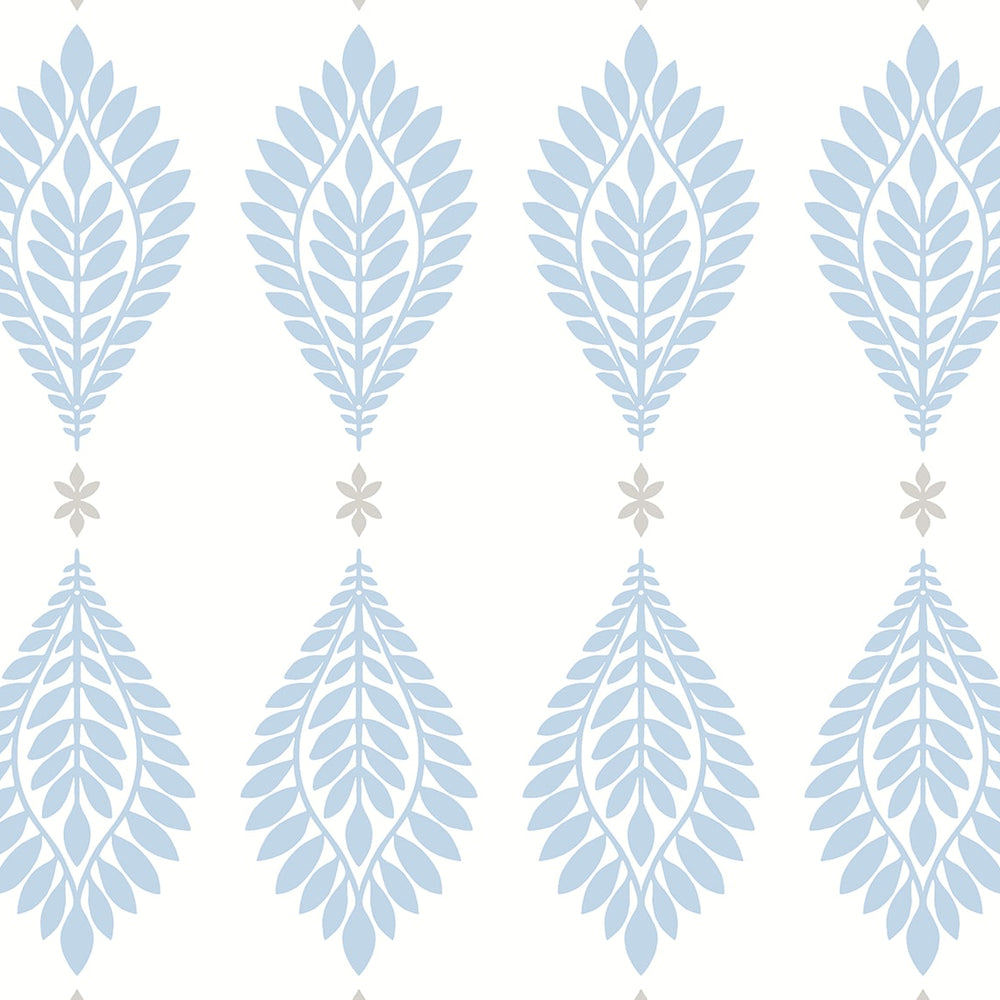LN21402 palm frond peel and stick wallpaper from Lillian August