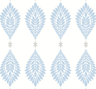 LN21402 palm frond peel and stick wallpaper from Lillian August