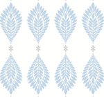 LN21402 palm frond peel and stick wallpaper from Lillian August