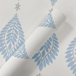 LN21402 palm frond peel and stick wallpaper roll from Lillian August