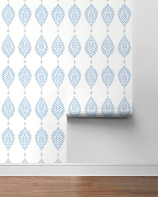 LN21402 palm frond peel and stick wallpaper decor from Lillian August