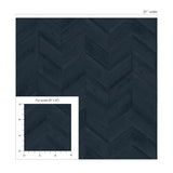 LN40802 faux chevron vinyl wallpaper scale from the Coastal Haven collection by Lillian August