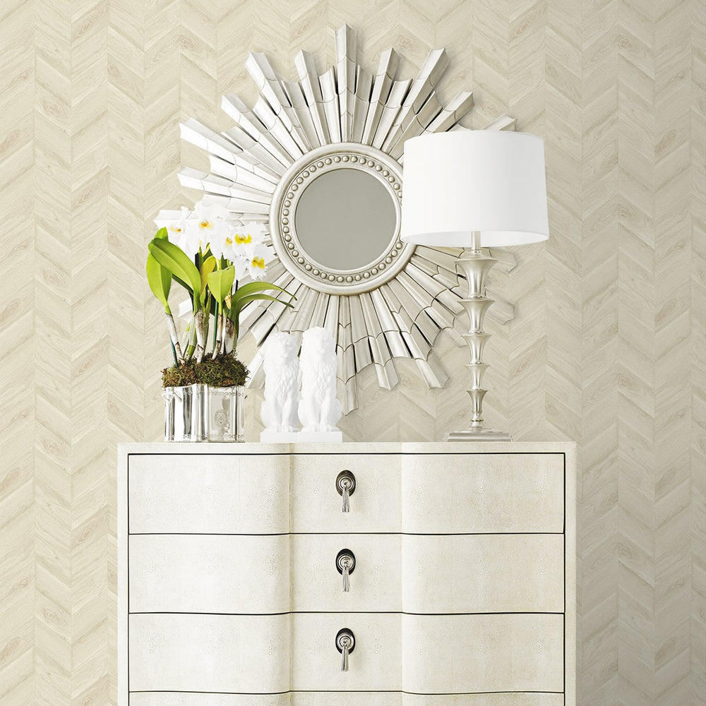 
                  
                    LN40803 faux chevron vinyl wallpaper living room from the Coastal Haven collection by Lillian August
                  
                