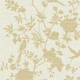 LN41003 chinoiserie bird vinyl wallpaper from the Coastal Haven collection by Lillian August