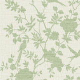 LN41004 chinoiserie bird vinyl wallpaper from the Coastal Haven collection by Lillian August