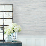 LN41102 textured vinyl wallpaper decor from the Coastal Haven collection by Lillian August