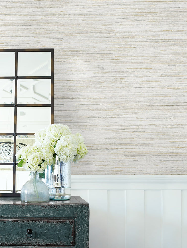 LN41105 textured vinyl wallpaper decor from the Coastal Haven collection by Lillian August