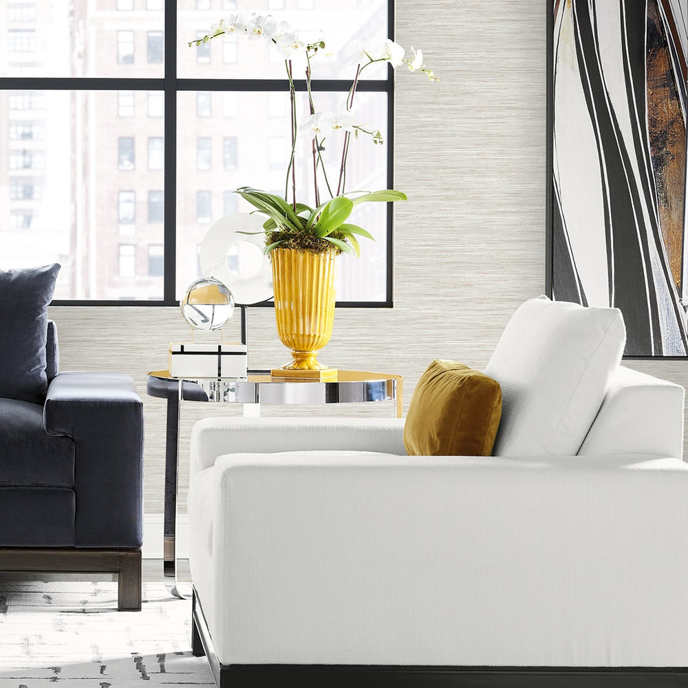 
                  
                    LN41106 textured vinyl wallpaper living room from the Coastal Haven collection by Lillian August
                  
                