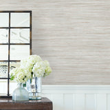 LN41106 textured vinyl wallpaper decor from the Coastal Haven collection by Lillian August