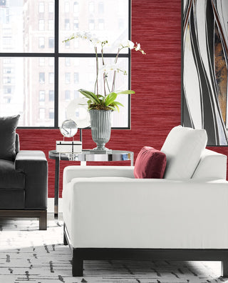 LN41111 textured vinyl wallpaper living room from the Coastal Haven collection by Lillian August