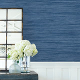 LN41112 textured vinyl wallpaper decor from the Coastal Haven collection by Lillian August