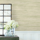 LN41114 textured vinyl wallpaper decor from the Coastal Haven collection by Lillian August