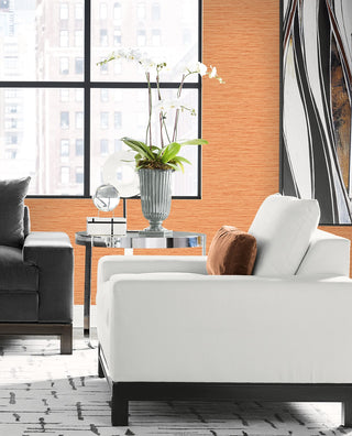 LN41126 textured vinyl wallpaper living room from the Coastal Haven collection by Lillian August