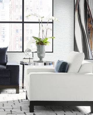 LN41132 textured vinyl wallpaper living room from the Coastal Haven collection by Lillian August