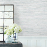 LN41132 textured vinyl wallpaper decor from the Coastal Haven collection by Lillian August