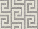 LN41200 geometric textured vinyl wallpaper from the Coastal Haven collection by Lillian August