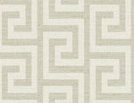 LN41207 geometric textured vinyl wallpaper from the Coastal Haven collection by Lillian August