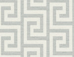 LN41208 geometric textured vinyl wallpaper from the Coastal Haven collection by Lillian August