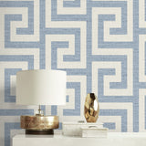 LN41212 geometric textured vinyl wallpaper decor from the Coastal Haven collection by Lillian August
