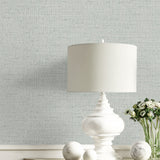 LN41308 textured vinyl wallpaper living room from the Coastal Haven collection by Lillian August