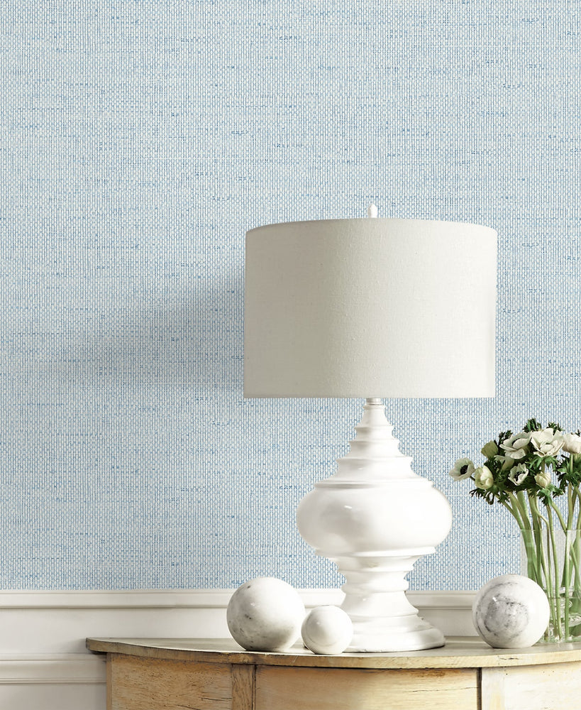 LN41312 textured vinyl wallpaper decor from the Coastal Haven collection by Lillian August