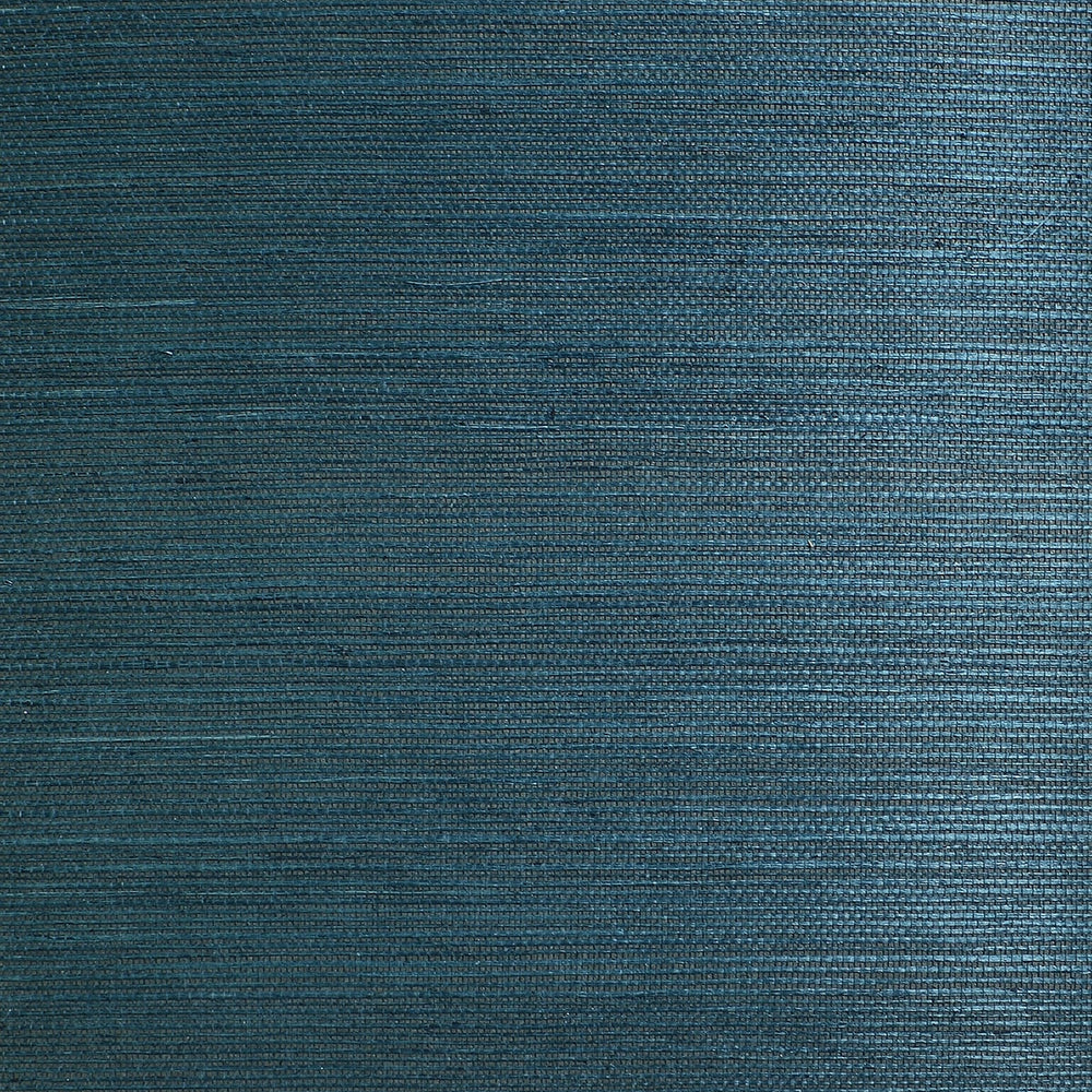 LN50011 blue sisal grasscloth unpasted wallpaper