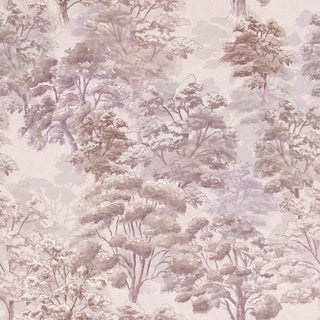 Leland Forest Peel and Stick Wallpaper in shade Purple at Say Decor