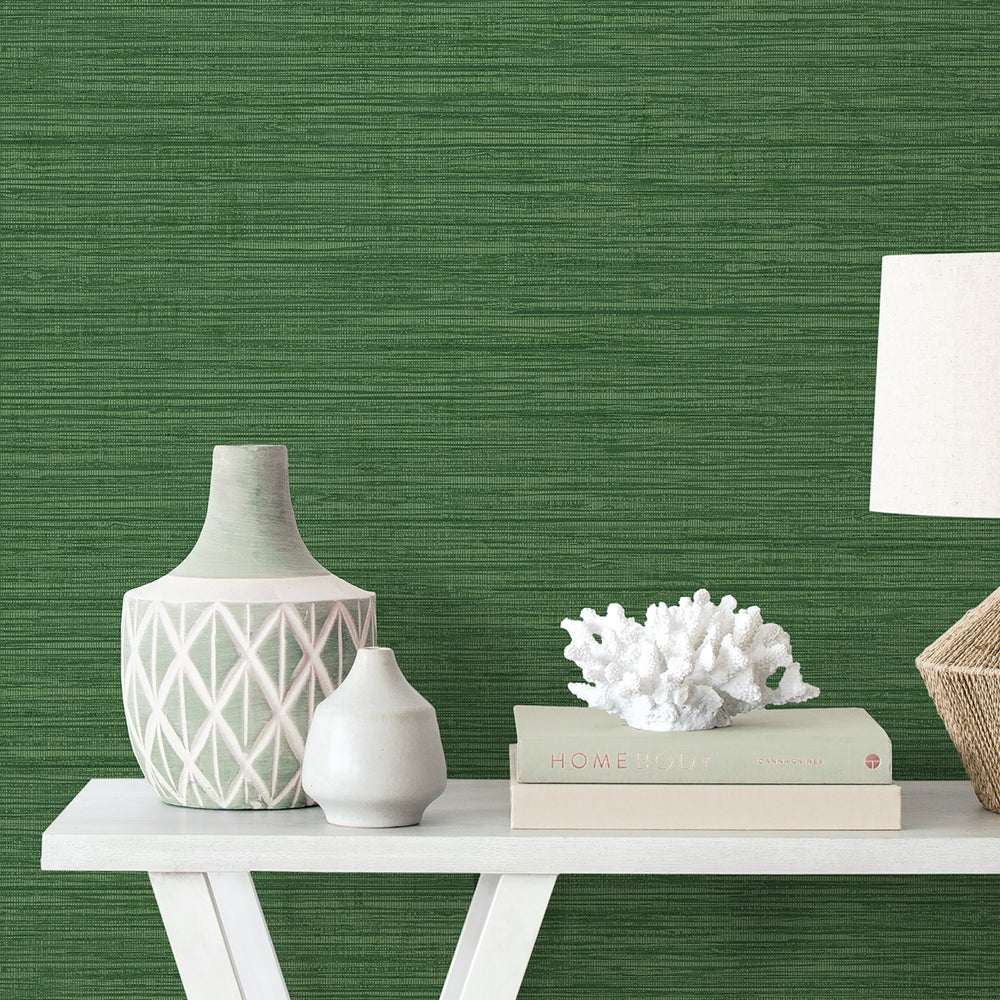 
                  
                    MB31804 green stringcloth wallpaper from the Beach House collection by Seabrook Designs
                  
                