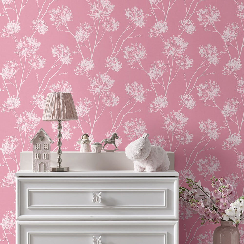
                  
                    NW36001 floral peel and stick wallpaper nursery from NextWall
                  
                