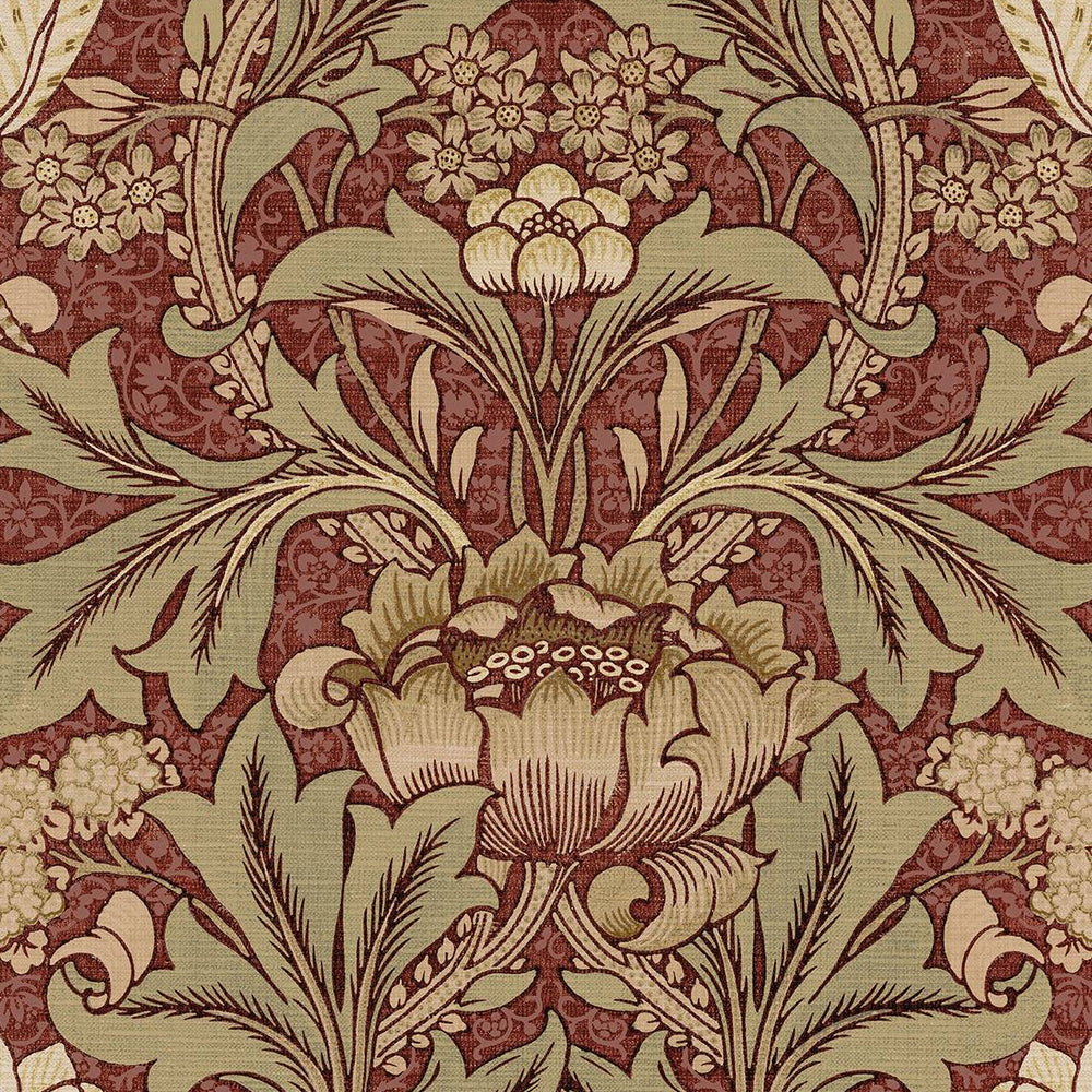 
                  
                    NW41511 vintage morris peel and stick wallpaper from NextWall
                  
                