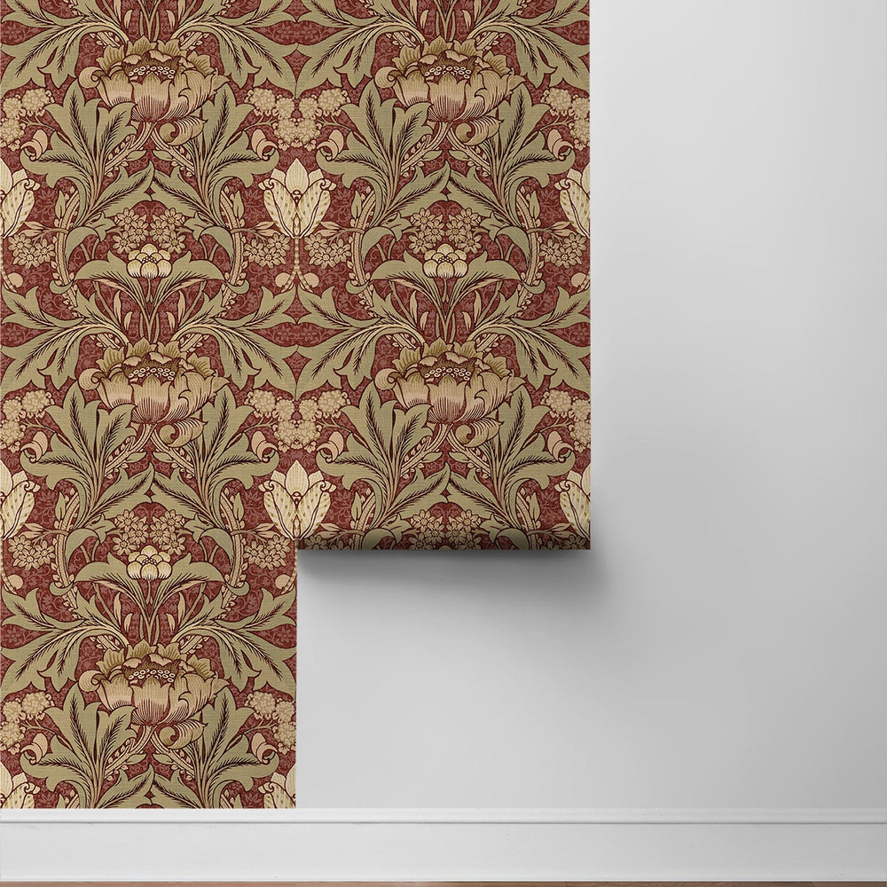 
                  
                    NW41511 vintage morris peel and stick wallpaper roll from NextWall
                  
                