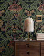 NW44401 vintage floral peel and stick wallpaper decor from NextWall