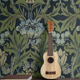 NW44412 vintage floral peel and stick wallpaper accent from NextWall