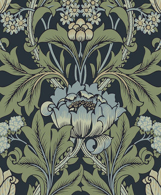 NW44412 vintage floral peel and stick wallpaper from NextWall