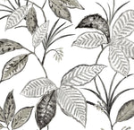 Boho Leaf Trail Botanical Peel and Stick Removable Wallpaper