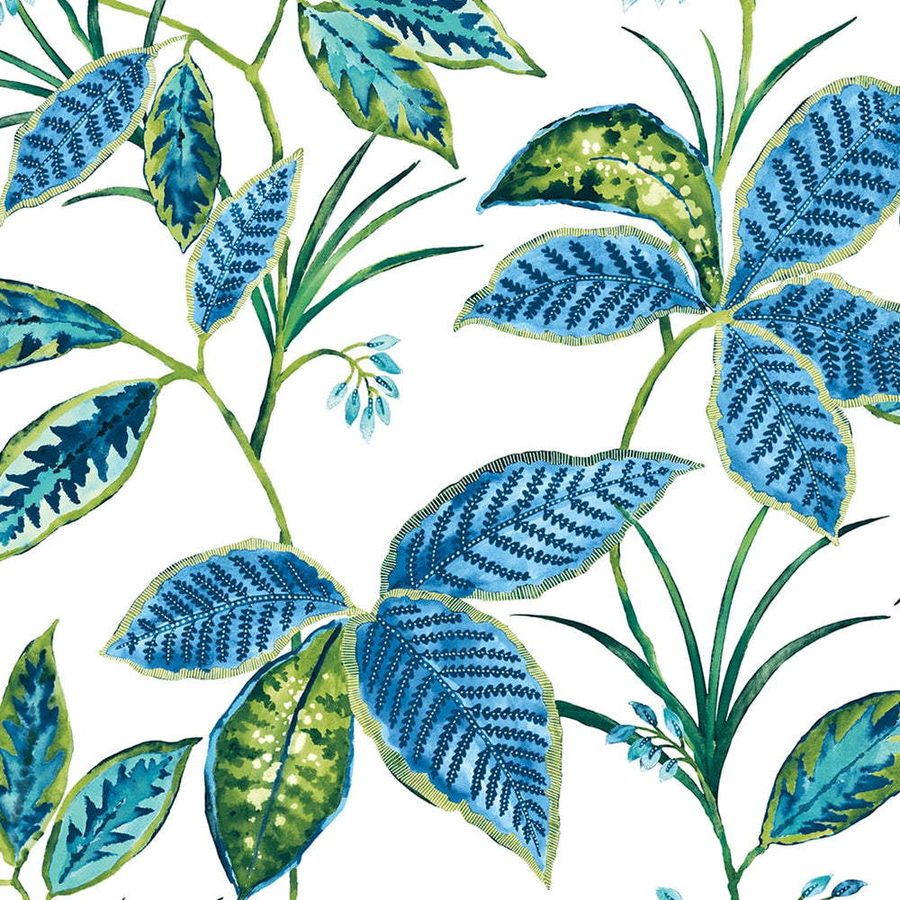 
                  
                    NW48312 boho leaf peel and stick wallpaper from NextWall
                  
                