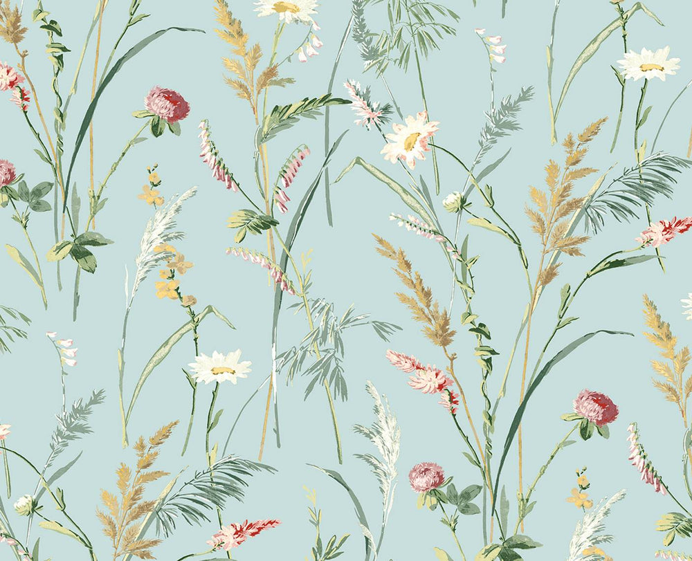 NW48502 floral peel and stick wallpaper from NextWall