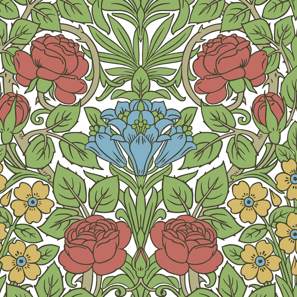 
                  
                    NW49004 vintage floral peel and stick wallpaper from NextWall
                  
                