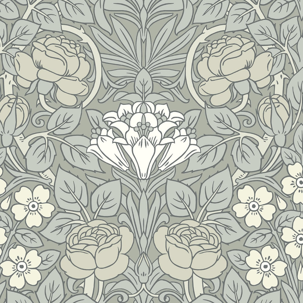 
                  
                    NW49008 vintage floral peel and stick wallpaper from NextWall
                  
                