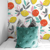 NW49301 fruit peel and stick wallpaper accent from NextWall