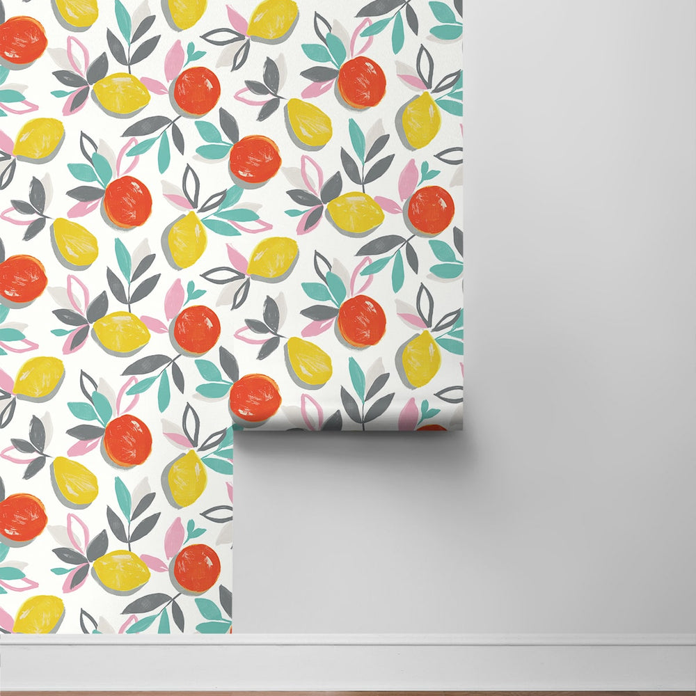 
                  
                    NW49301 fruit peel and stick wallpaper roll from NextWall
                  
                