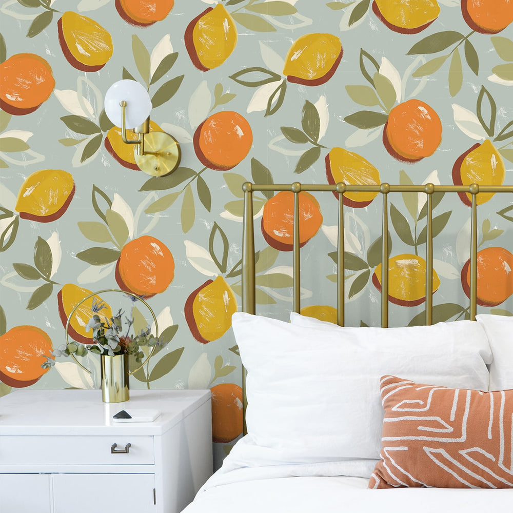 
                  
                    NW49306 fruit peel and stick wallpaper bedroom from NextWall
                  
                