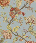 NW50202 Jacobean floral peel and stick wallpaper from NextWall