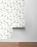 NW50401 floral peel and stick wallpaper roll from NextWall