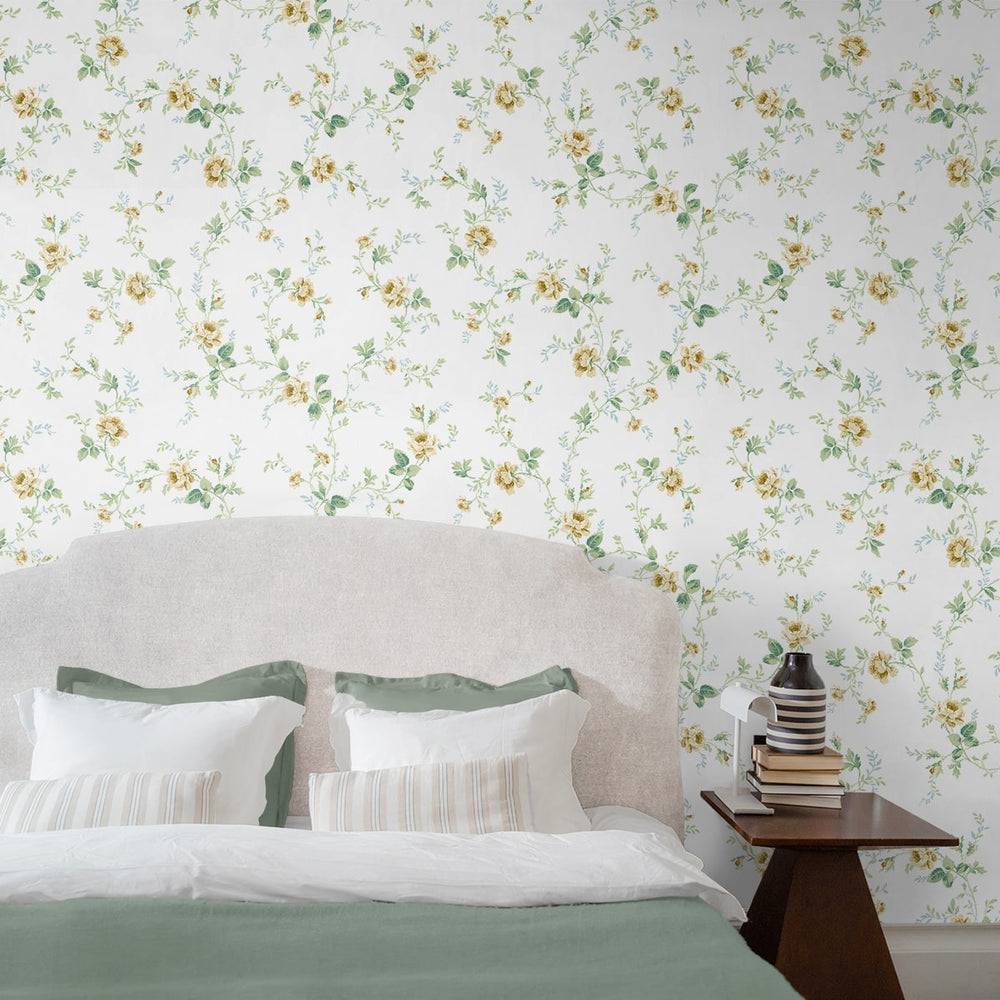 
                  
                    NW50403 floral peel and stick wallpaper bedroom from NextWall
                  
                