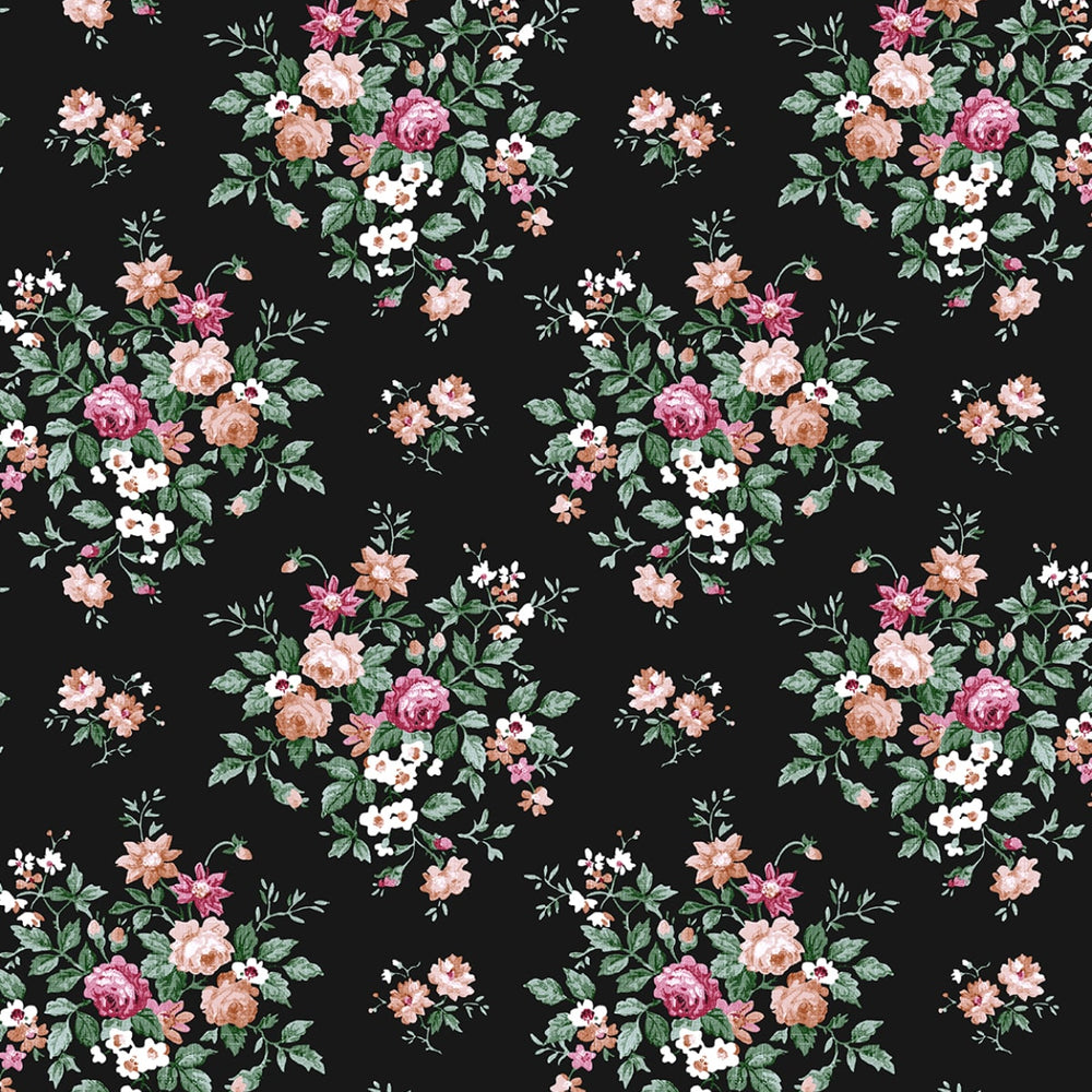 NW50500 floral peel and stick wallpaper from NextWall