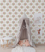 NW50501 floral peel and stick wallpaper nursery from NextWall
